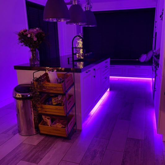 4 meter complete set RGBWW led strip met Zigbee controller