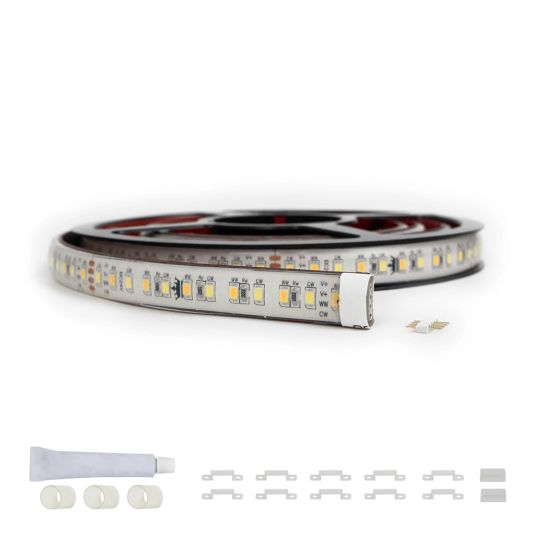 9 meter Dual White led strip voor buiten losse strip