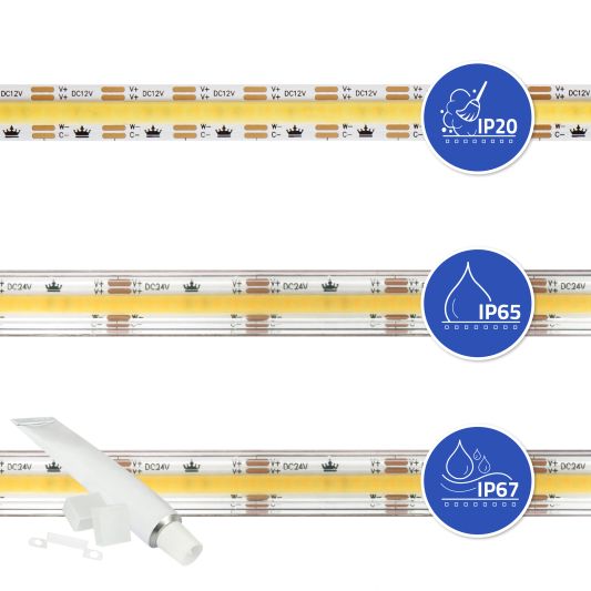 4 meter led strip Dual white Prime - losse strip