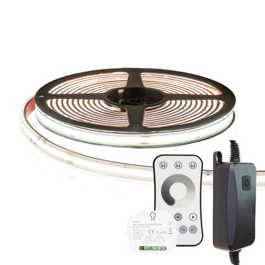 4 meter led strip Helder wit PREMIUM | 230V