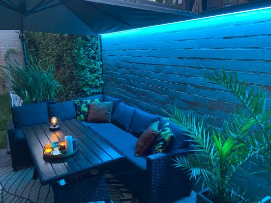 9 meter RGB led strip voor buiten losse strip