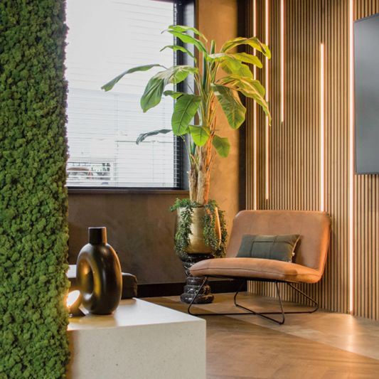 45 meter Warm Wit led strip COB met 600 leds per meter - complete set