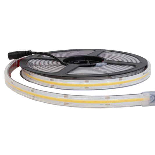 45 meter Warm Wit led strip COB met 504 leds per meter - complete set