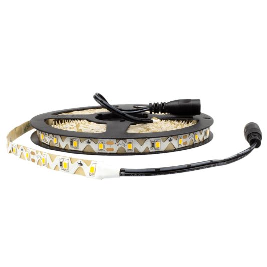 5 meter buigbare led strip IP20 12V - 3000K warm wit - 60 leds p/m