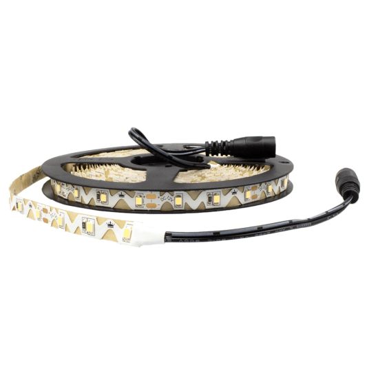 5 meter buigbare led strip IP20 12V - 6500K koud wit - 60 leds p/m