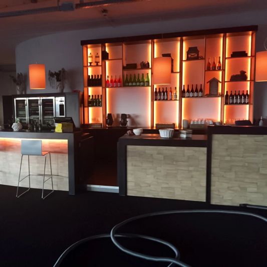 5 meter gekleurde led strip IP20 12V of 24V - Oranje kleur - 120 leds p/m