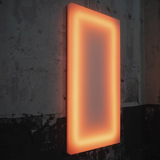 5 meter gekleurde led strip IP20 12V of 24V - Oranje kleur - 120 leds p/m