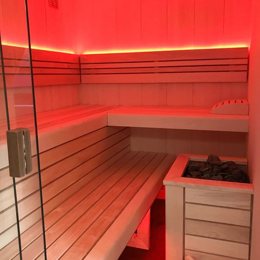 5 meter gekleurde led strip IP65/67 12V of 24V - Rode kleur - 120 leds p/m