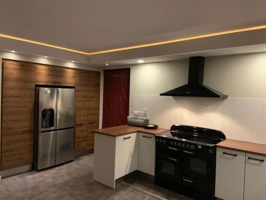 5 meter LED flex Dual White Midi recht - complete set verlichting