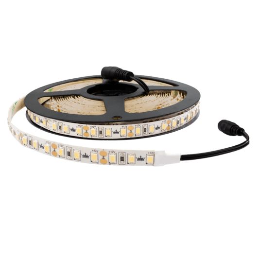 5 meter led strip IP20 12V of 24V - Koud wit 6500K - 120 leds p/m