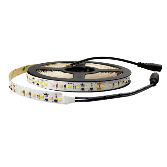 5 meter led strip IP20 24V - dim to warm - 224 leds p/m