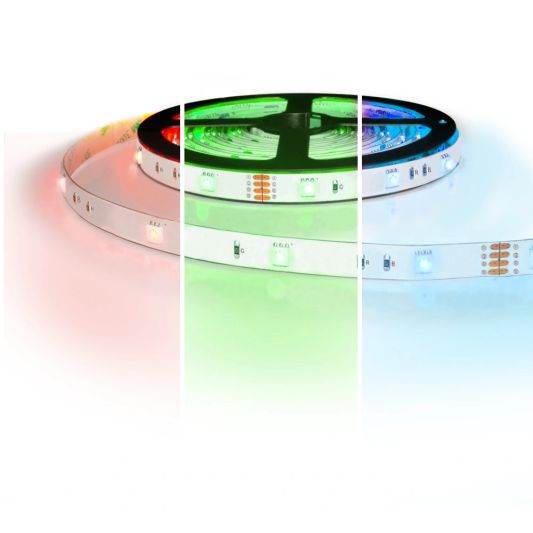 5 meter led strip RGB Budget - 30 leds pm - 12V IP65
