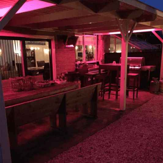 5 meter RGB led strip voor buiten losse strip