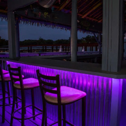 5 meter RGB led strip voor buiten complete set