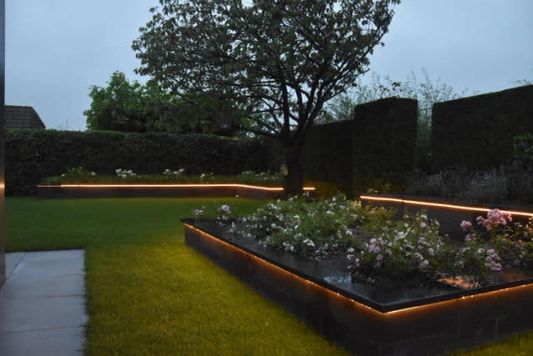 5 meter Warm Wit led strip voor buiten losse strip