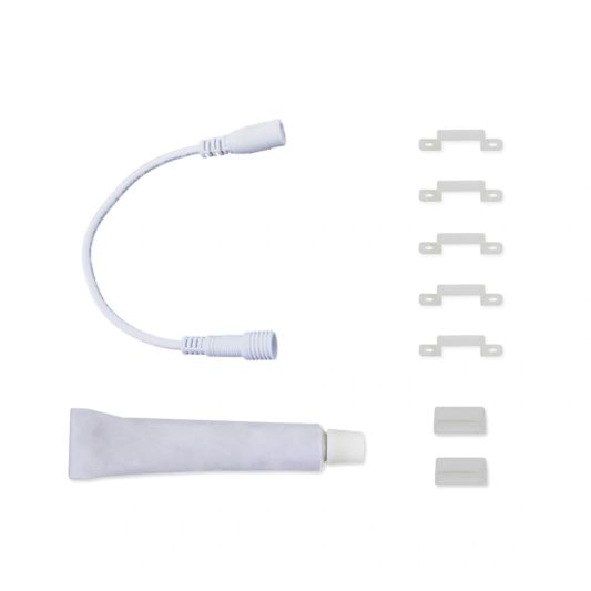 10 t/m 50 cm WARM WIT complete set aquarium led strip