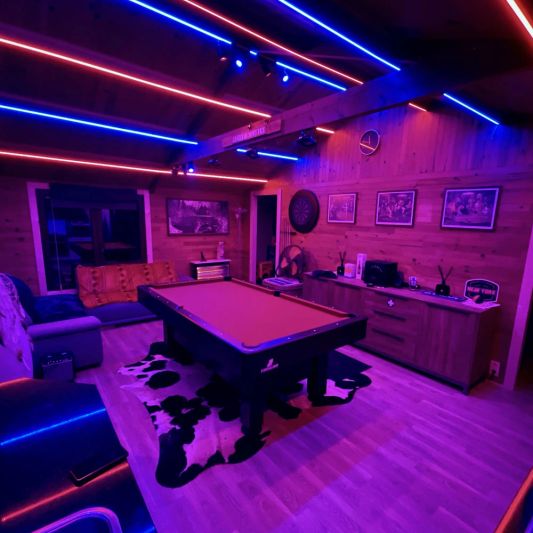 6 meter complete set RGBWW led strip met Zigbee controller