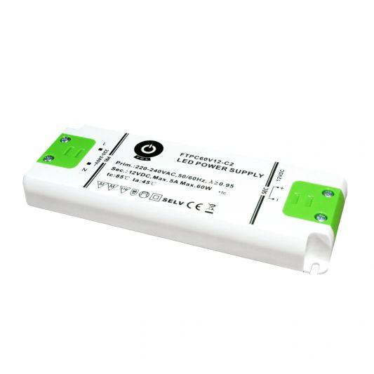 60W - 12V Professionele compacte led driver