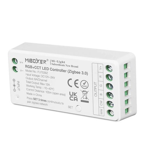 7 meter complete set RGBWW led strip met Zigbee controller