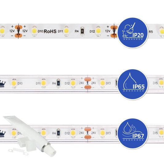 7 meter led strip Daglicht wit - 420 leds
