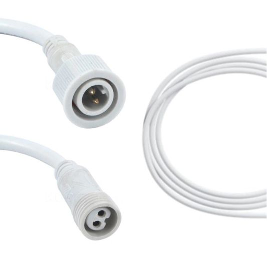 75 cm waterdichte verlengkabel enkele kleur neon led strips