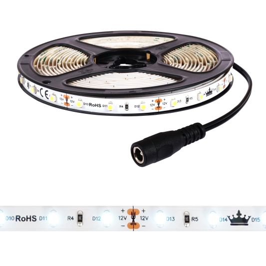 8 METER - 480 LEDS complete led strip set Daglicht wit