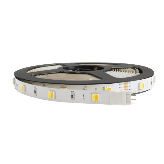 8 meter led strip DUAL WHITE Budget - 60 SMD leds pm - 24V IP20