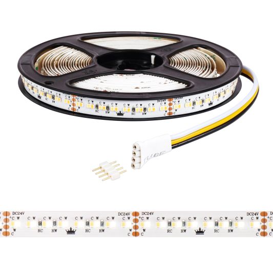 8 meter led strip Dual white Pro - losse strip