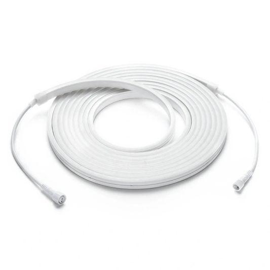 8 meter Neon Led Flex Warm Wit Midi Top View - losse strip