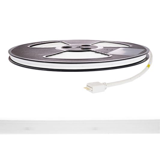 8 meter RGB Neon LED flex Midi Top View - complete set neon verlichting