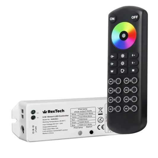 8-zone RF Touch 150 meter afstandsbediening - met controller