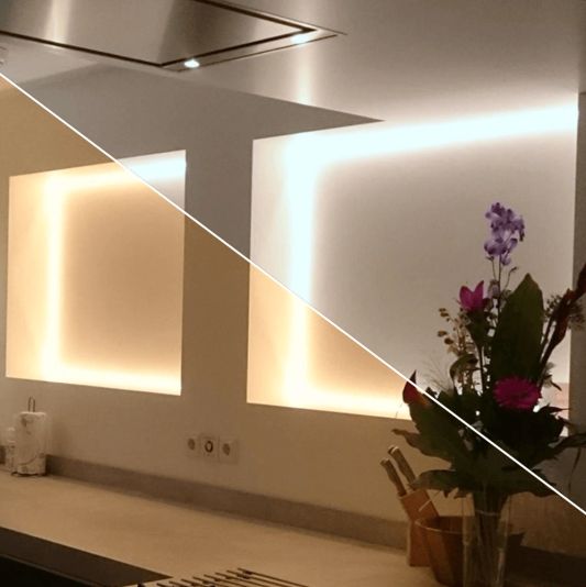 9 meter complete set Dual White led strip met Zigbee controller