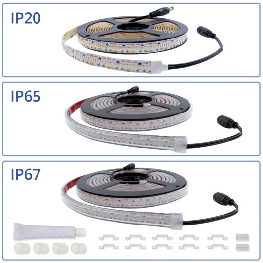 9 meter led strip HELDER WIT - 3780 leds