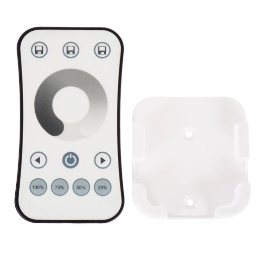 Afstandsbediening voor 230V enkelkleurige LED strips – draadloze bediening