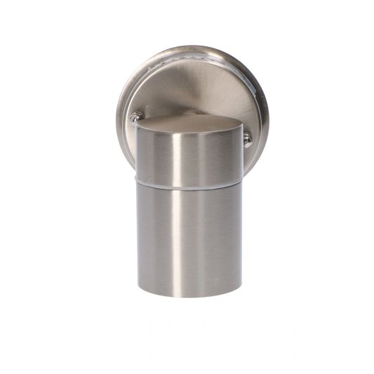 Aluminium wandlamp voor buiten met Zigbee GU10 spot - Rond