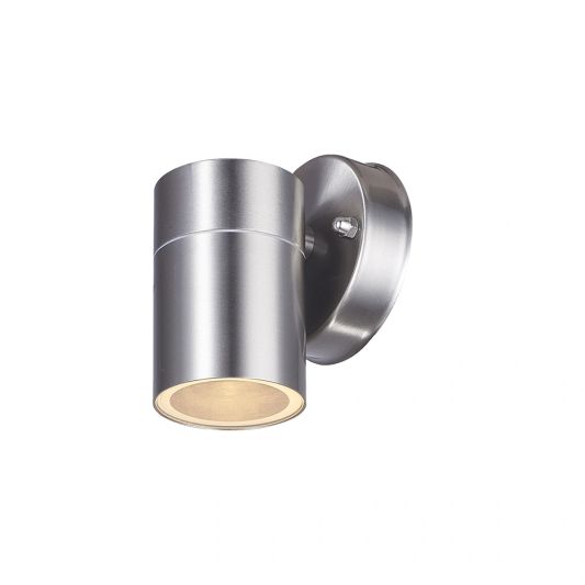 Aluminium wandlamp voor buiten met Zigbee GU10 spot - Rond