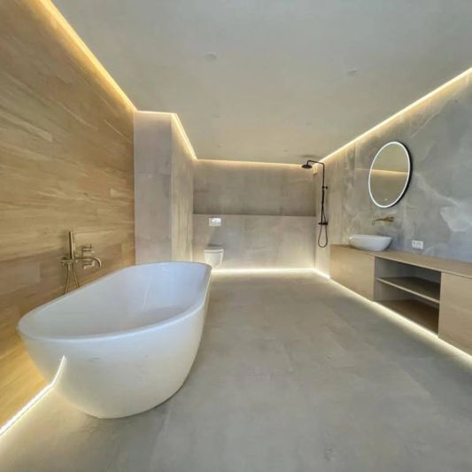 Badkamer plafond verlichting set 3 meter