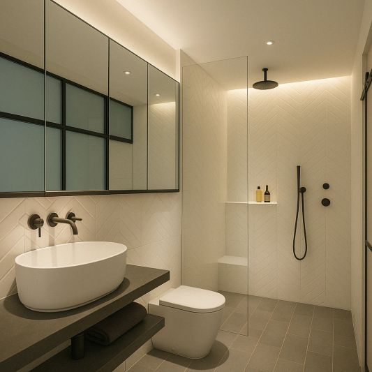 Badkamer plafond verlichting set 8 meter