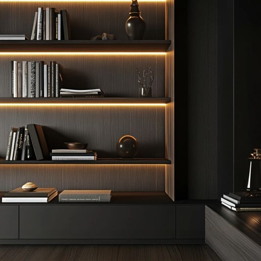 Boekenkast led strip set 1 meter