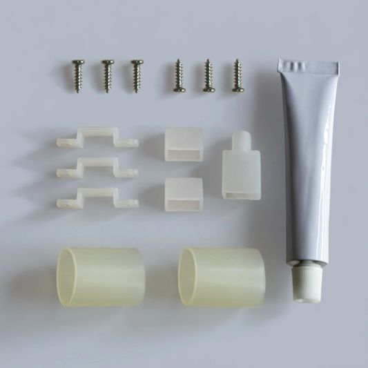 COB opbouwprofiel ledstrip - Accessoires set