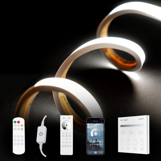 COB Neon inclusief profiel - Overal knipbaar - Helder wit set - 10m