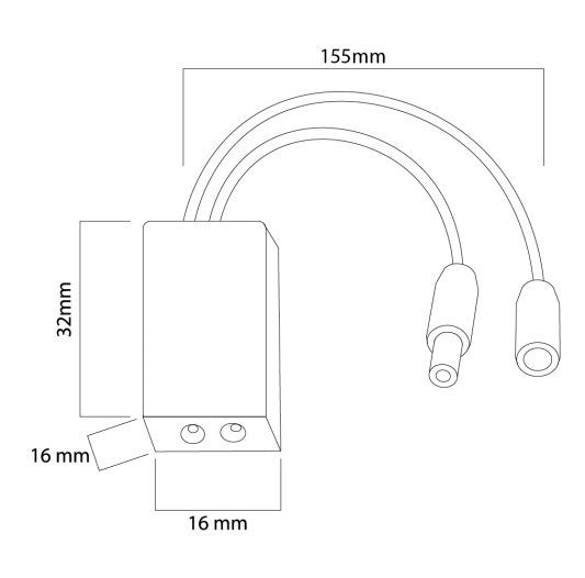 Deursensor deurschakelaar voor LED strips