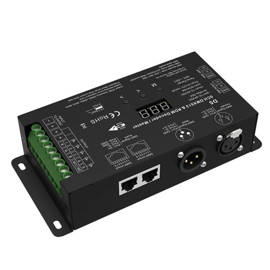 DMX controller voor RGBW en RGBWW led strips