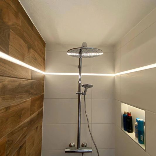 Douche verlichting led strip set 2 meter