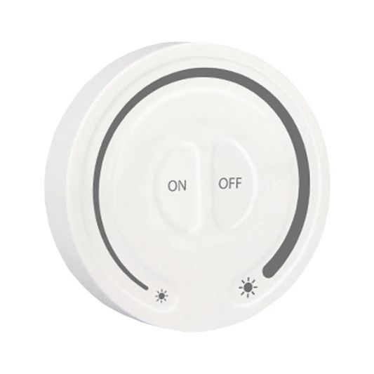 Draadloze Touch wanddimmer los