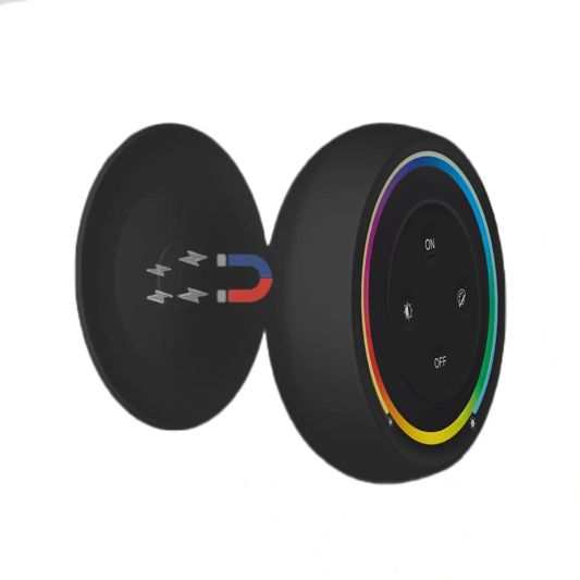 Draadloze touch wanddimmer & wifi controller voor RGBWW led strips - complete set