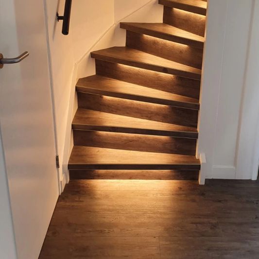 Dynamische trapverlichting set Premium 130 cm