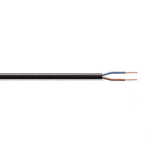 Kabel 2-aderige netsnoer 10 meter lang