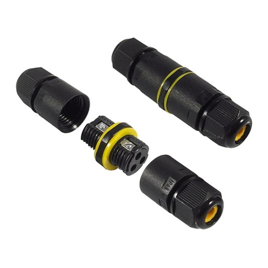 Waterdichte connector IP68 3-weg 230V