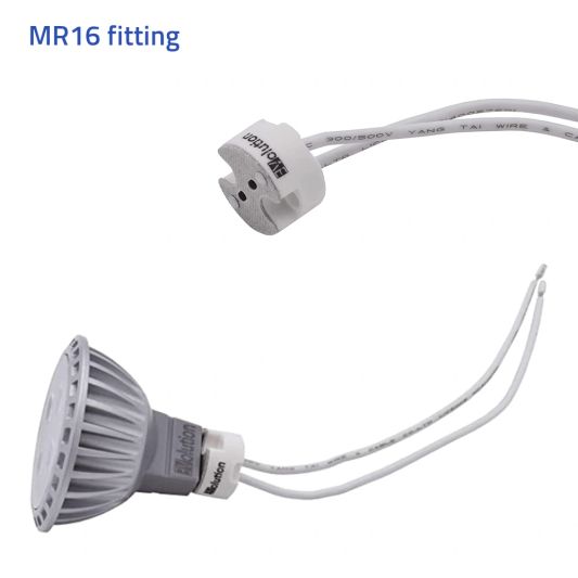 Kantelbare spot armatuur rond - wit - Geschikt voor GU10/MR16